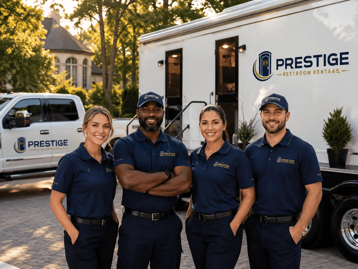 Trusted Luxury Portable Restrooms company in Dover, NC